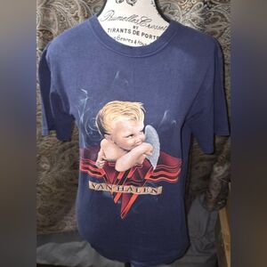 Vintage Van Halen Graphic Tee - Blue